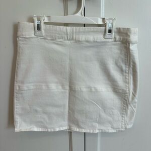 Forever 21 White Mini Skirt